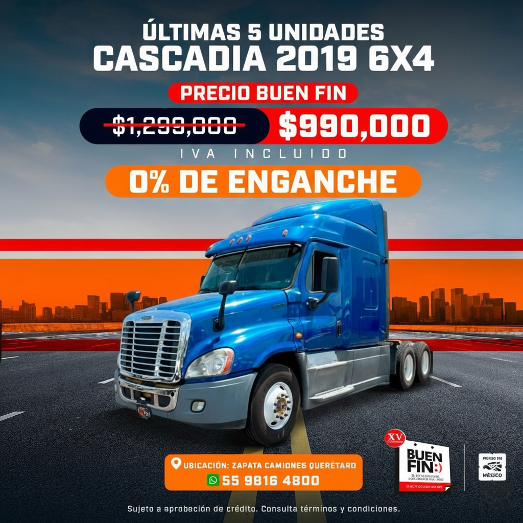 FREIGHTLINER CASCADIA 125 2019